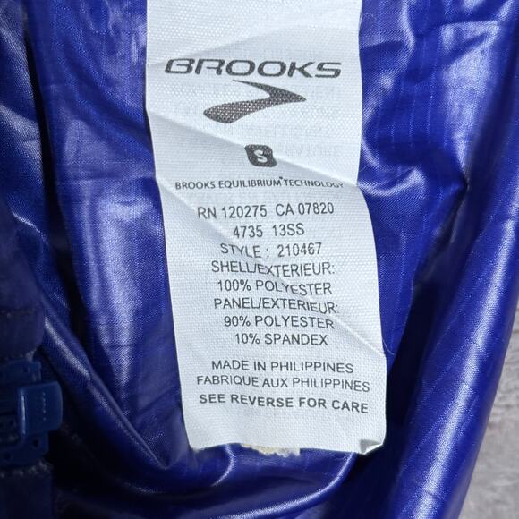 Brooks LSD Lite Running Vest Men’s Small Ultramarine/Black NWT - Picture 7 of 8